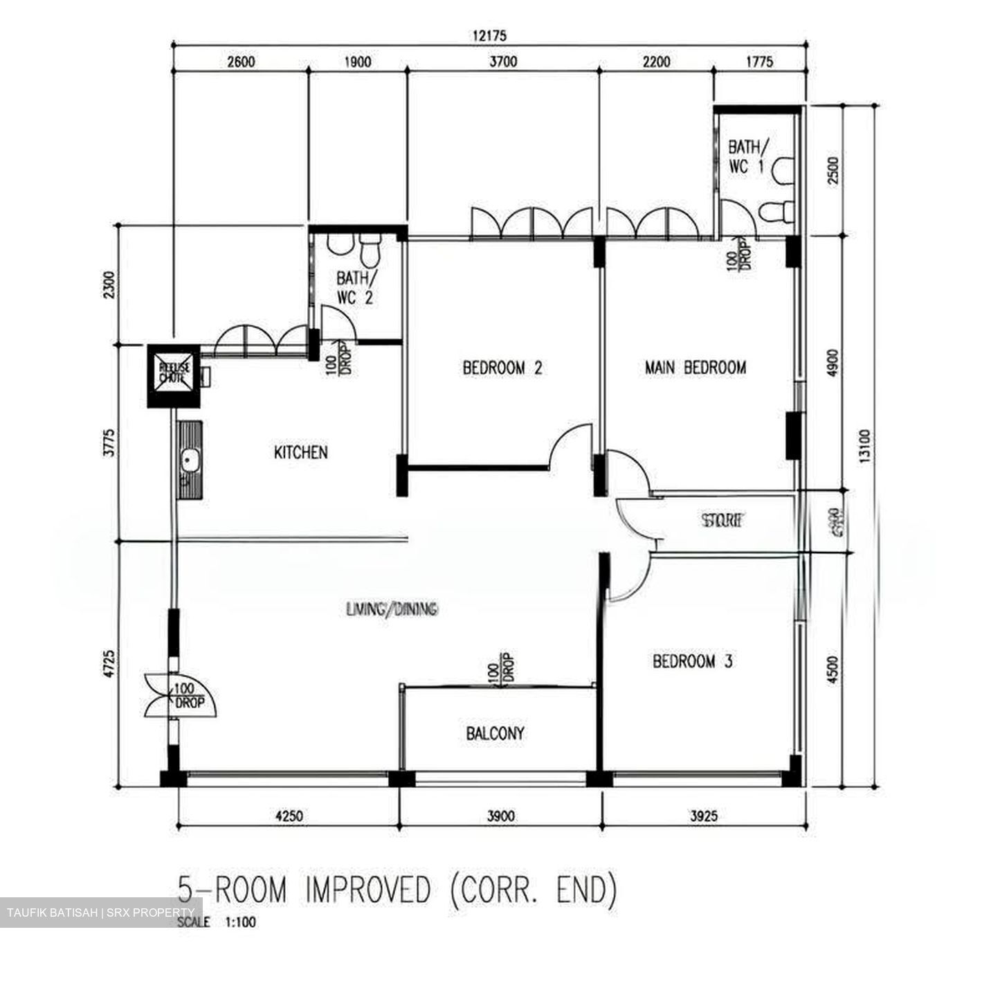 Blk 151 Simei Street 1 (Tampines), HDB 5 Rooms #615359501